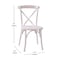 Flash Furniture Advantage Lime Wash X-Back Chair X-BACK-LW - alternate 10